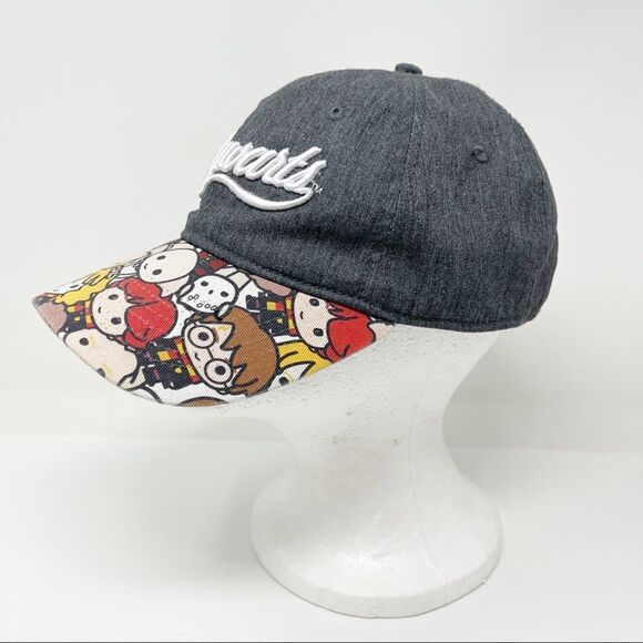 Harry Potter Hogwarts Adjustable Strapback Cap Hat OSFM - Picture 2 of 10